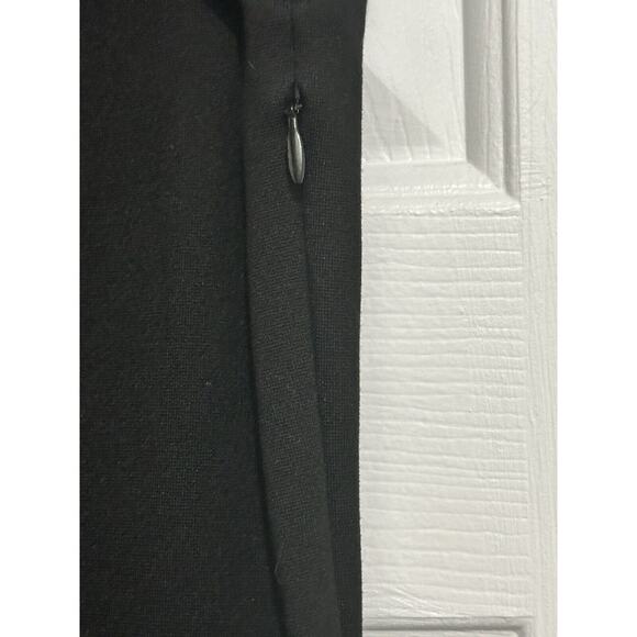 MARCELLA NYC Innogen Jersey A-Line Pocket Fit Flare Maxi Dress Black Size Large - Picture 9 of 13